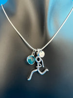 Load image into Gallery viewer, Hiker/Walker/Runner 925-Silver Necklace
