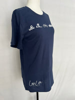 Load image into Gallery viewer, Navy Blue UNISEX Short Sleeve
