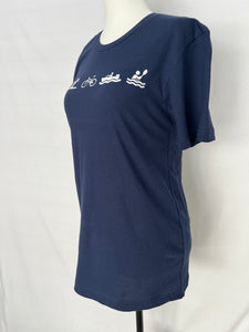 Navy Blue UNISEX Short Sleeve