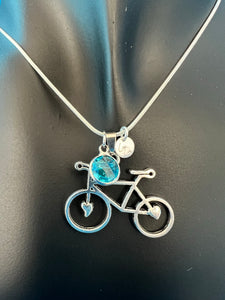 Bicycle 925-Silver Necklace